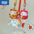 thumbnail image 2 of TAKARA TOMY-llavero de la buena suerte a Hello Kitty para mujer, colgante de bolso, accesorios de llave de campana de dibujos animados, muñeca femenina Fivean unisex, 2 of 2