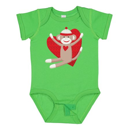 

Inktastic Hug Sock Monkey Gift Baby Boy or Baby Girl Bodysuit
