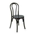 thumbnail image 2 of Emma + Oliver Solid Wood Thonet Style Stack Dining Chair with Early American Finish, 2 of 11