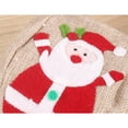 thumbnail image 4 of Christmas Bags Gift Wrapping Packaging Storage Elk Container Handbag Goodie Bag Exquisite Embroidery for Jewelry Candy Birthday Santa Claus, 4 of 9