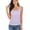 Purple, variant on Women's Sexy Sleeveless Shirt Casual Loose Chiffon Tank Tops T-shirts Summer Breathable Wicking Tank Tops Soild Color, Black/Pink/Purple/Blue S-2XL