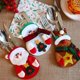 thumbnail image 4 of 6 piezas de bolsa para cubiertos de Navidad, bolsas para cubiertos de Navidad, decoración de mesa para regalos de Navidad, 4 of 5