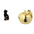 thumbnail image 1 of Figura De Cerámica De Resina Con Forma De Fruta De Gato, Adorno Coleccionable Decorativo, Escultura De Animal, Artesanía Para Entrada, Sala De Estar, Dormitorio, Porche, Oficina., 1 of 8