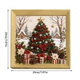 thumbnail image 4 of Christmas Fabric Poke Art Kit,Vintage Holiday Handmade Decoration,Handmade Fabric Poke Art Kit,DIY Christmas Craft Kit for Adults & Beginner, 4 of 8