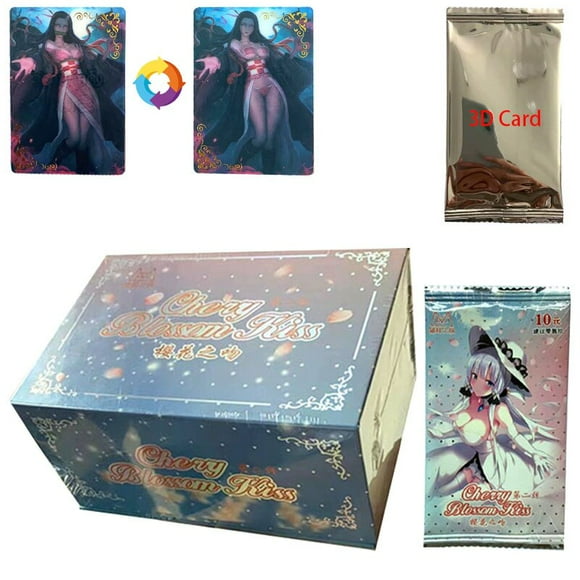 Carte Goddess Story WAIFU + 1 pièce, Collection 3D, cartes de déesse Anime, cadeau d'anniversaire pour enfants, jeu cartes PTR, jouets de Table