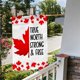 thumbnail image 5 of Banderín Decorativo De Arpillera Con Bandera De Canadá Para Jardín Celebraciones Al Aire Libre Y En El Jardín Con Motivos Patrióticos Eventos Festivos Del 1 De Julio, 5 of 5