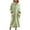 Green, variant on Women Plush Robes Flannel Hooded Winter Bear Print Loungewear Long Shawl Collar Robe for Home Cozy Warm Bathrobe Blue M