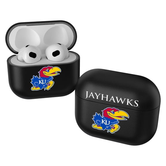 Keyscaper Black Kansas Jayhawks Insignia AirPods 3rd Gen Case Cover