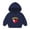 Dark Blue, variant on Durtebeua Sweatshirt Hoodie for Girls Hooded Jacket Coat Pullover Hoodie Outerwear Outfit (4-5Years)