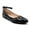BLACK, variant on Women’s Pointed Toe Ankle Strap Flats Dress Shoes Comfortable Work Office Ballet Flats Slip-On Low Heel Shoes