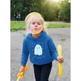 thumbnail image 2 of Funny Watercolor Ghost Hoodie Toddler -Image by Shutterstock,  2 Toddler, 2 of 4