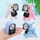 thumbnail image 3 of Cute Boy Kids Reloj despertador Robot de dibujos animados Juguete Perro Reloj de escritorio Divertido Reversible (Color aleatorio), 3 of 5