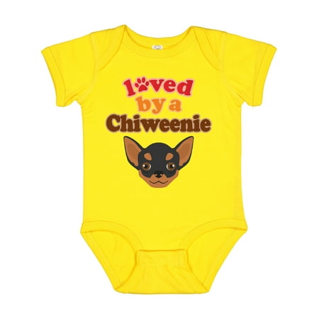 

Inktastic Chiweenie Dog Gift Gift Baby Boy or Baby Girl Bodysuit