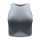 thumbnail image 1 of Túnica camisetas sin mangas para las mujeres Mujeres Sexy sin mangas de cuello Racerback recortadas Tank Tops Trendy Cute Teen Girls Neck Crop Tops Chaleco (BU1, XL), 1 of 7