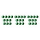 thumbnail image 2 of Cateissary 10 Uds. De bolas para el Día de San Patricio, bola colgante de tréboles, accesorios divertidos de búfalo verde, suministros para Type1 NO1, 2 of 6