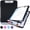 Black, variant on 1Pack Plastic Clipboard with Storage,Clip Boards 8.5x11 Heavy Duty,High Capacity Nursing Clipboard Case,Side Opening,A4 Letter Size for Office, School and Home