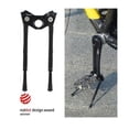 thumbnail image 2 of Gearoop Adjustable Bicycle Kickstand – Single Leg – 120mm To 140mm (Silver/Red/Black) 2 of 5
