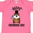 thumbnail image 4 of Inktastic Happy Groundhog Day February Boys or Girls Baby Bodysuit, 4 of 5