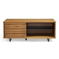 thumbnail image 6 of Manor Park 44 Inch Solid Wood Slat Door Storage Bench, Caramel, 6 of 16