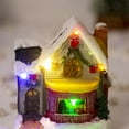 thumbnail image 4 of tredstone Ornements de Maison de Village de Noël Décoration en Résine Bâtiments de Collection StyleC, 4 of 8