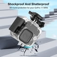 thumbnail image 2 of PULUZ PULUZ Boîtier Étanche pour GoPro Hero11 Mini - Coque de Protection pour Plongée, 40m de Profondeur, PC + Acier Inoxydable + Verre Trempé, Design Léger, 2 of 6