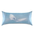 thumbnail image 3 of Iauyy 20x26in Silk-Smooth Satin Pillowcase, Gentle on Hair and Skin, Luxuriously Soft Pillowcase with Envelope Closure, Wrinkle Fade The Color Is Blue, 3 of 8