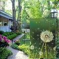 thumbnail image 4 of Shangniulu White Flowers Grass Sunlight Landscape Spring Summer Seasonal Garden Yard Flag Double Sided Welcome House Flag for Patio Lawn Outdoor Home Decor White, 4 of 6