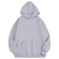 thumbnail image 6 of Pet Pouch Hoodies Unisex with Kangaroo Pocket Oversized Trendy Sweatshirts Outside Kitten Puppy Carrier Holder Sweatshirts Cat Hoodie with Pouch, 6 of 7