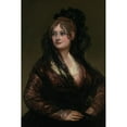 thumbnail image 3 of Goya, Francisco 17x24 Black Modern Framed Museum Art Print Titled - Portrait of Dona Isabel de Porcel, 3 of 5