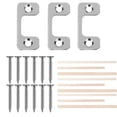 thumbnail image 1 of Large Hole Strike Plate Adjustable Strike Plate Exterior Door Lock Strike Plate, 1 of 8