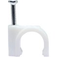 thumbnail image 3 of QualGear Clips de Câble 10mm, Blanc, Pack de 100, CC10-W-100-P, 3 of 4