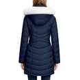 thumbnail image 3 of Wantdo Women's Winter Jacket Insulated Winter Coat Waterproof Jacket Warm Puffer Coat Navy S, 3 of 10