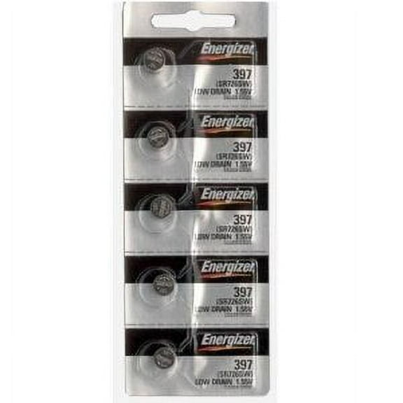 Energizer 397/396 - SR726 Silver Oxide Button Battery 1.55V - 20 Pack