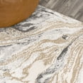 thumbnail image 4 of JONATHAN Y SILK ORCHID 5 x 8 Area Rug, Swirl Marbled Abstract - Beige/Ivory, SOR203F-5, 4 of 10