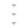 thumbnail image 2 of Redempat 2pcs Drum Set Screws Threaded Drums Mounting Screw Percussion Instrument Part As shown 50mm 3Set, 2 of 6
