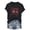 Black, variant on Women Graphic Tees American Flag Patriotic T-Shirt Women 4th of July Shirt USA Flag Stars Stripes Graphic Shirt Summer Casual Tops(Navy,S)