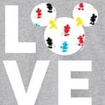 thumbnail image 3 of Mickey & Friends - Mickey Mouse Love - Men's Long Sleeve T-Shirt, 3 of 5