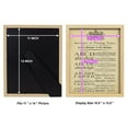 thumbnail image 4 of Encyclopediae VI -Framed Print w/glass-Natural Wood, 4 of 7
