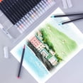 thumbnail image 4 of Painting Supplies Watercolor Brush Pen with Flexible Soft Tip for Artists Ideal for Sketching Manga and Calligraphy Includes 3ml Watercolor Markers, 4 of 9
