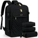 thumbnail image 1 of Mochila de viaje LOVEVOOK para mujer de 50 litros con portátil de 18 pulgadas, color negro, 1 of 9
