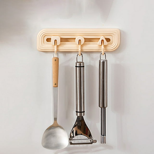 Birdeem Door Hooks for Hanging,Door Hooks for Hanging Clothes,Behind the Door Hooks Non-Stick Hooks No Hole Hooks Kitchen Hooks Sliding Regulateable Spacing Feature,Bathroom Door Hooks