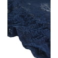 thumbnail image 5 of Allegra K Women's Lace Floral Cardigan Short Sleeve Tie Front Shrugs, 5 of 6