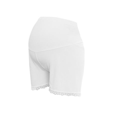 Vividxx Solid Color Pregnant Underwear Women Summer Ultra Thin Ice Silk Loose And Elastic Adjustable Soft Shorts Cozy Mother-to-be Panties