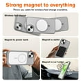 thumbnail image 3 of Dteck Magnetic for iPhone 14 Plus Compatible with MagSafe, Translucent Matte Phone Case for iPhone 14 Plus Slim Fit Shockproof Women Men Protective Cover,Gray, 3 of 7