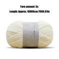 thumbnail image 2 of DALX Velvet Yarn Ball for Scarves DIY Knitting Yarns Sweater Socks Hat Crochet Thread Weaving Accessory, 2 of 7