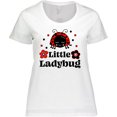 thumbnail image 3 of Inktastic Little Ladybug with Flowers Women's Plus Size T-Shirt, 3 of 5