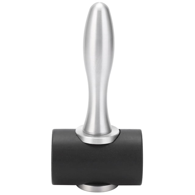Martillo para tallar cuero en forma de T, mazo de nailon para manualidades, herramienta manual con mango de aluminio