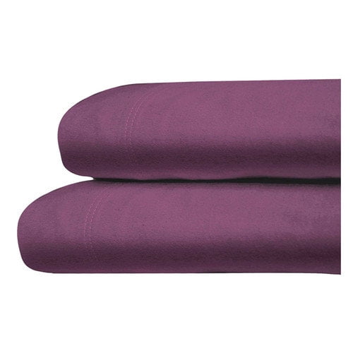 Tribeca Living Luxury Solid Cotton Deep Pocket Flannel Sheet Set