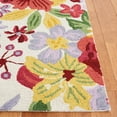 thumbnail image 3 of Safavieh Easy Care Alana Floral Area Rug, Ivory/Red, 5' x 8', 3 of 10