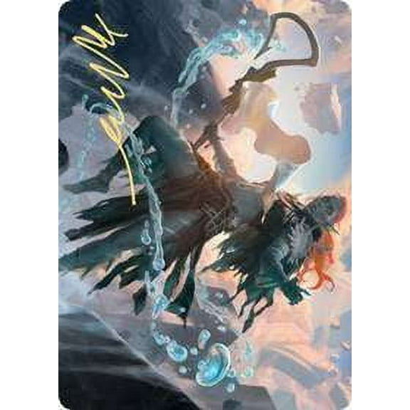 MtG Zendikar Rising     Expedition Diviner (Art Series Gold-Stamped Signature) #1047